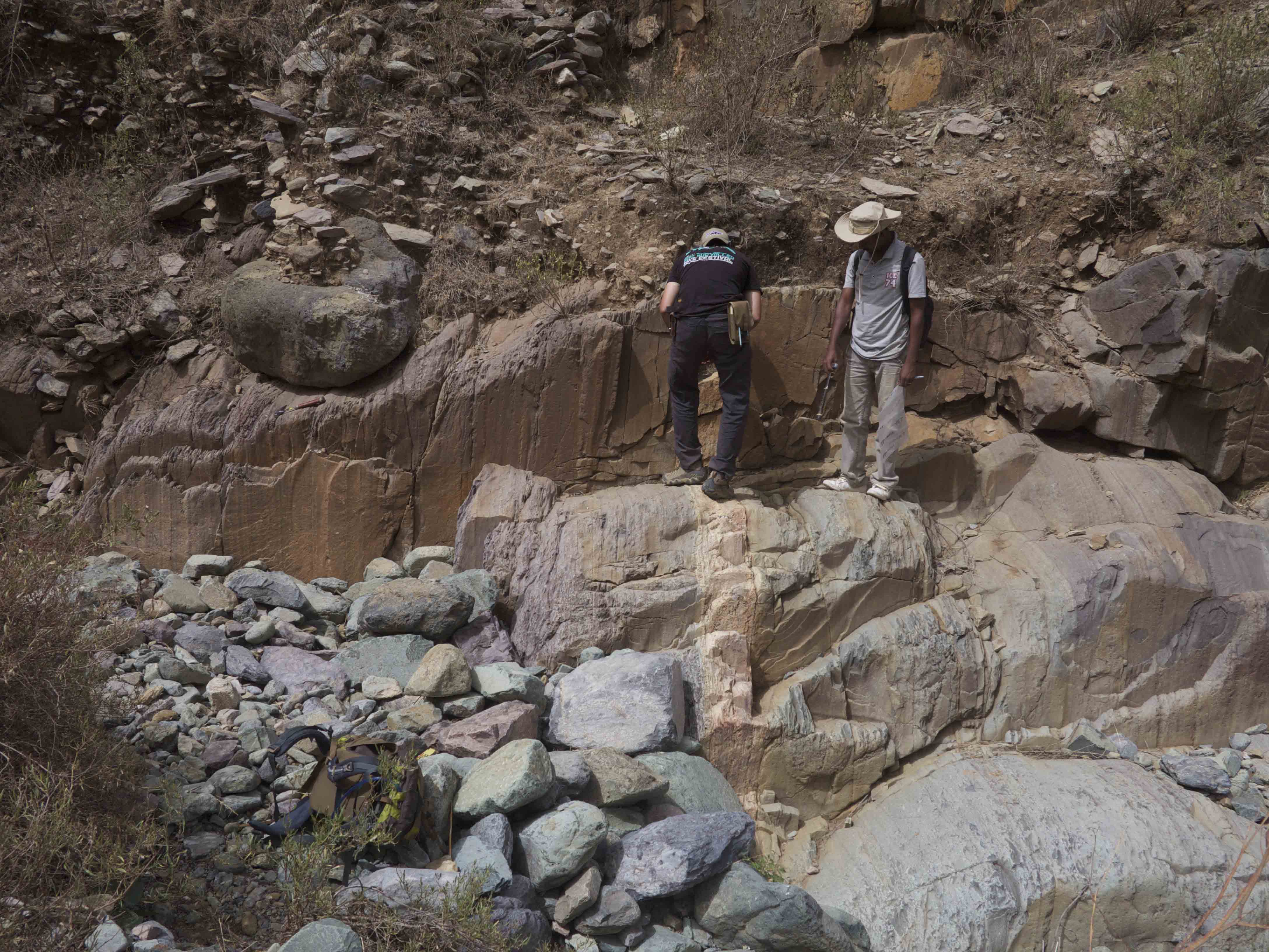 Felsic tuff in Ethiopia