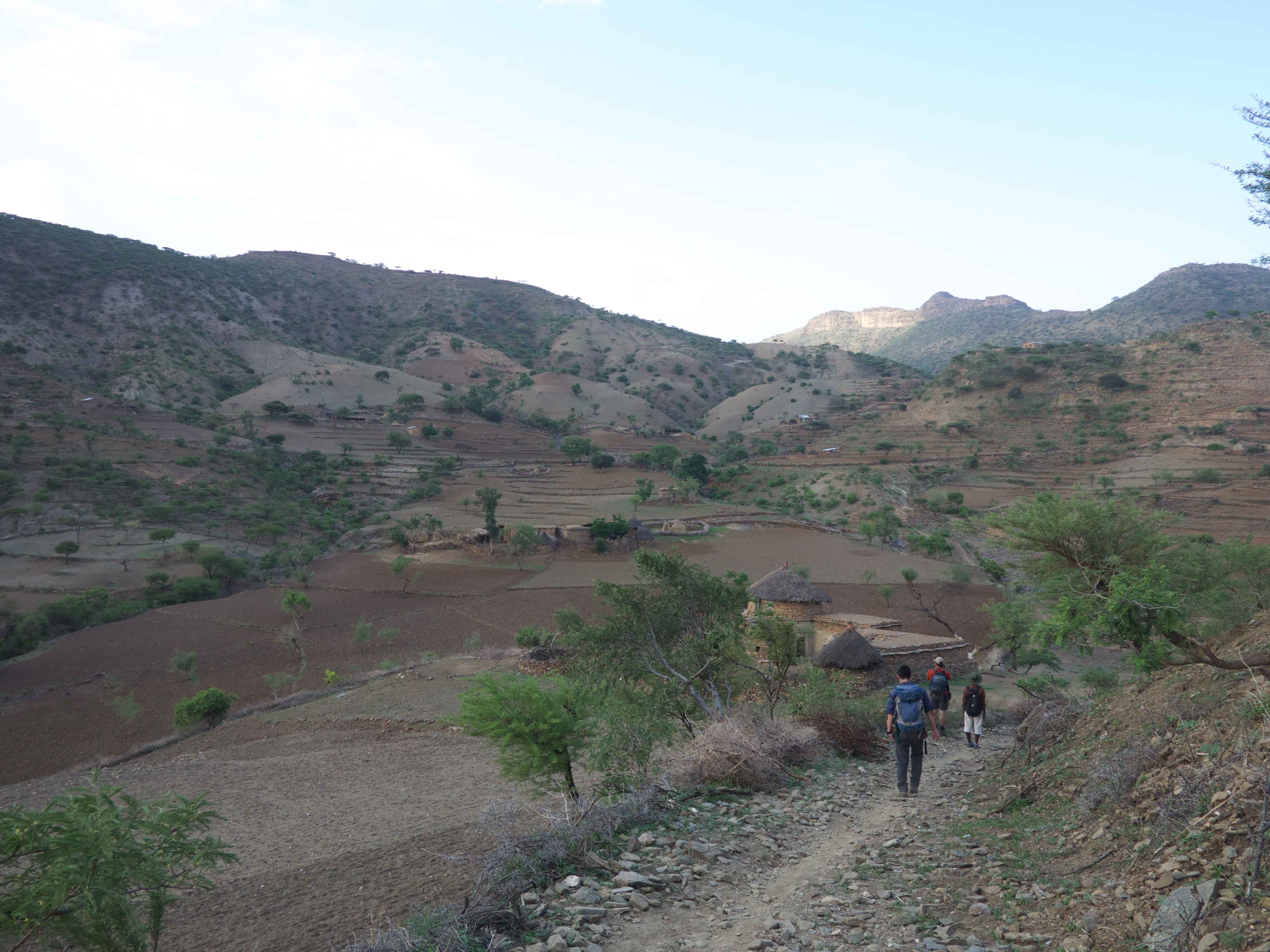 Field team mates in northern Ethiopia