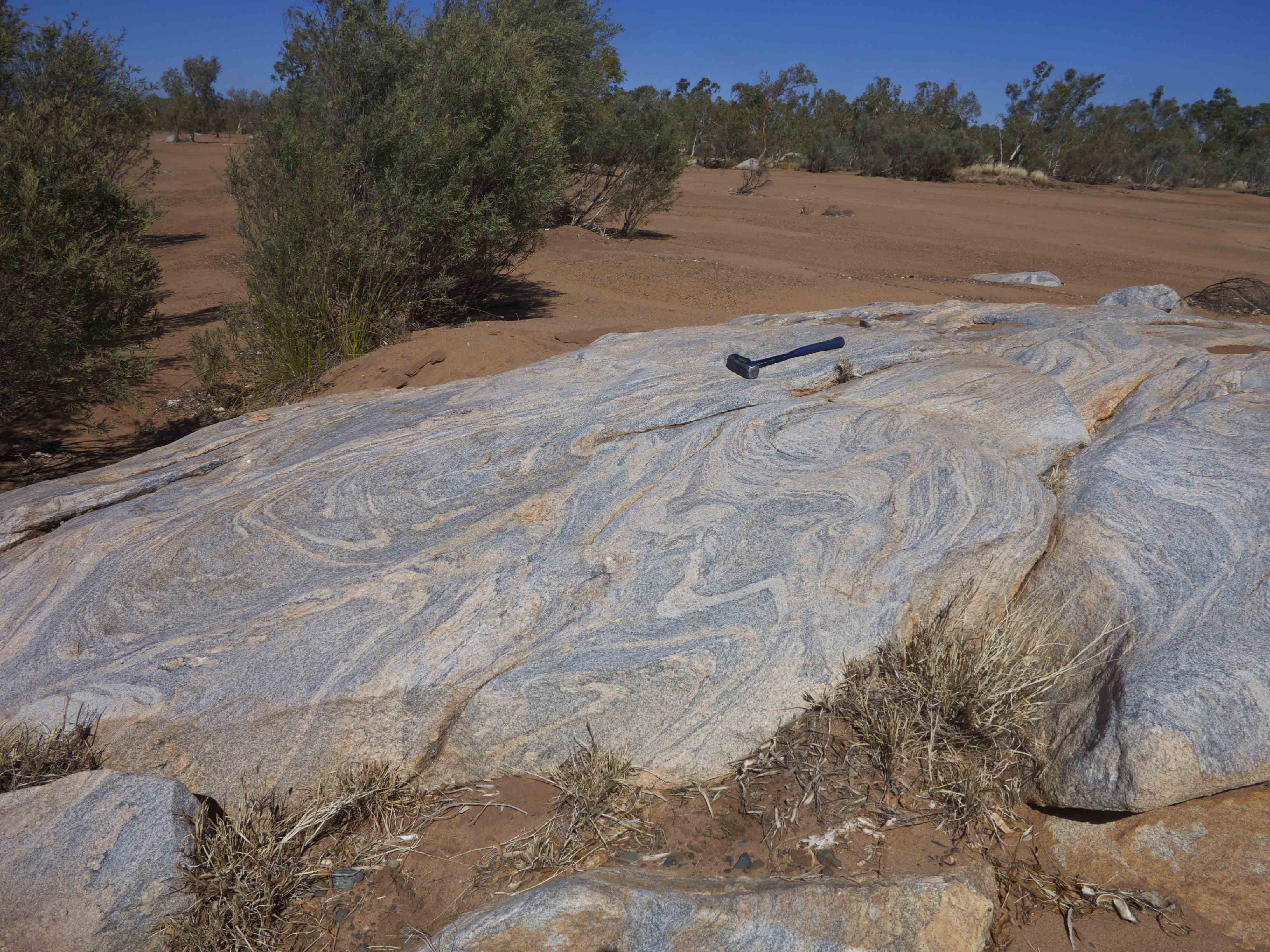 Muccan dome granite-gneiss