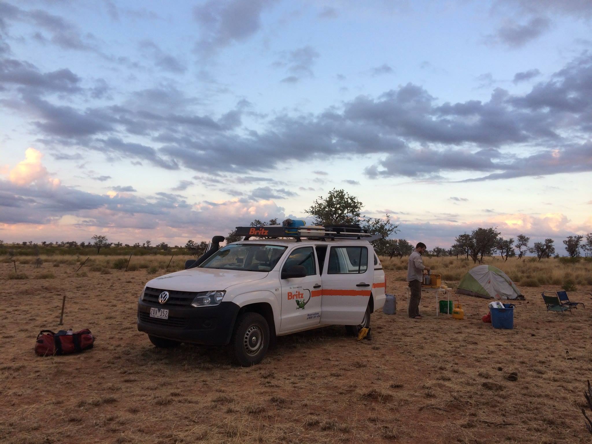 Pilbara campsite