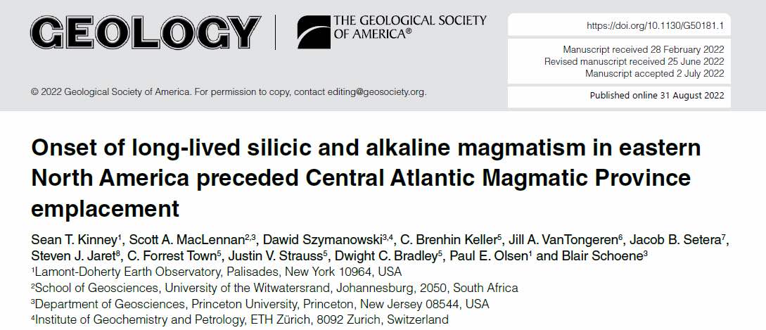 White Mountains geochronology paper